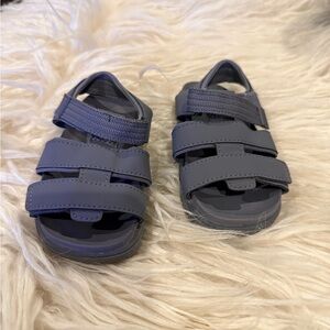 Zara Toddler Navy Sandals